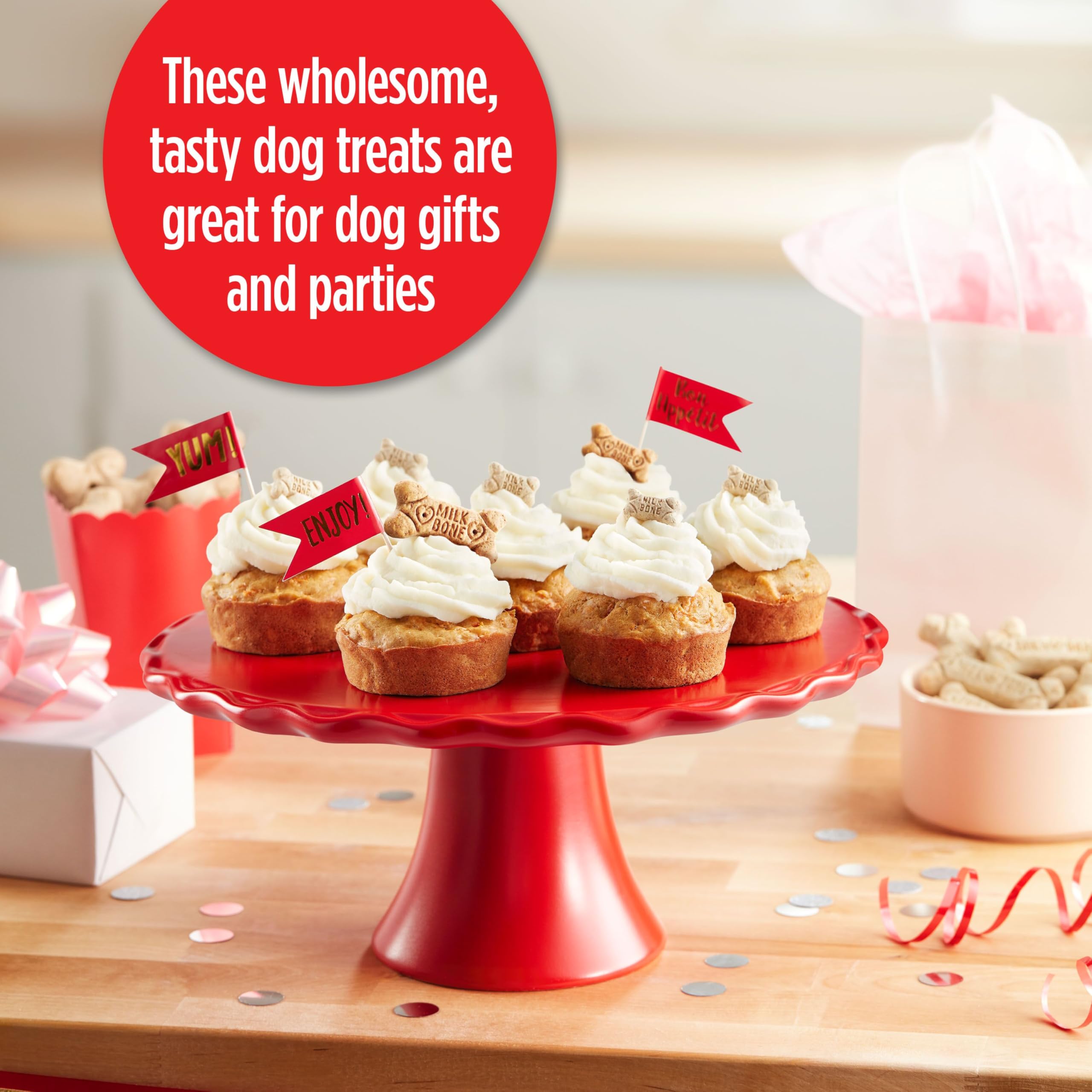 Milk-Bone Celebrate vitamines-mineraux-12 : contient douze nutriments essentiels