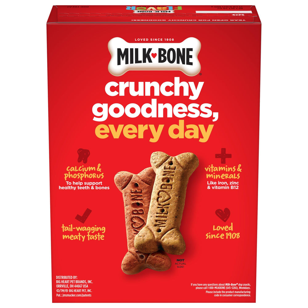 Milk-Bone Flavor Snacks texture croquante: aide potentielle à rafraîchir l'haleine.