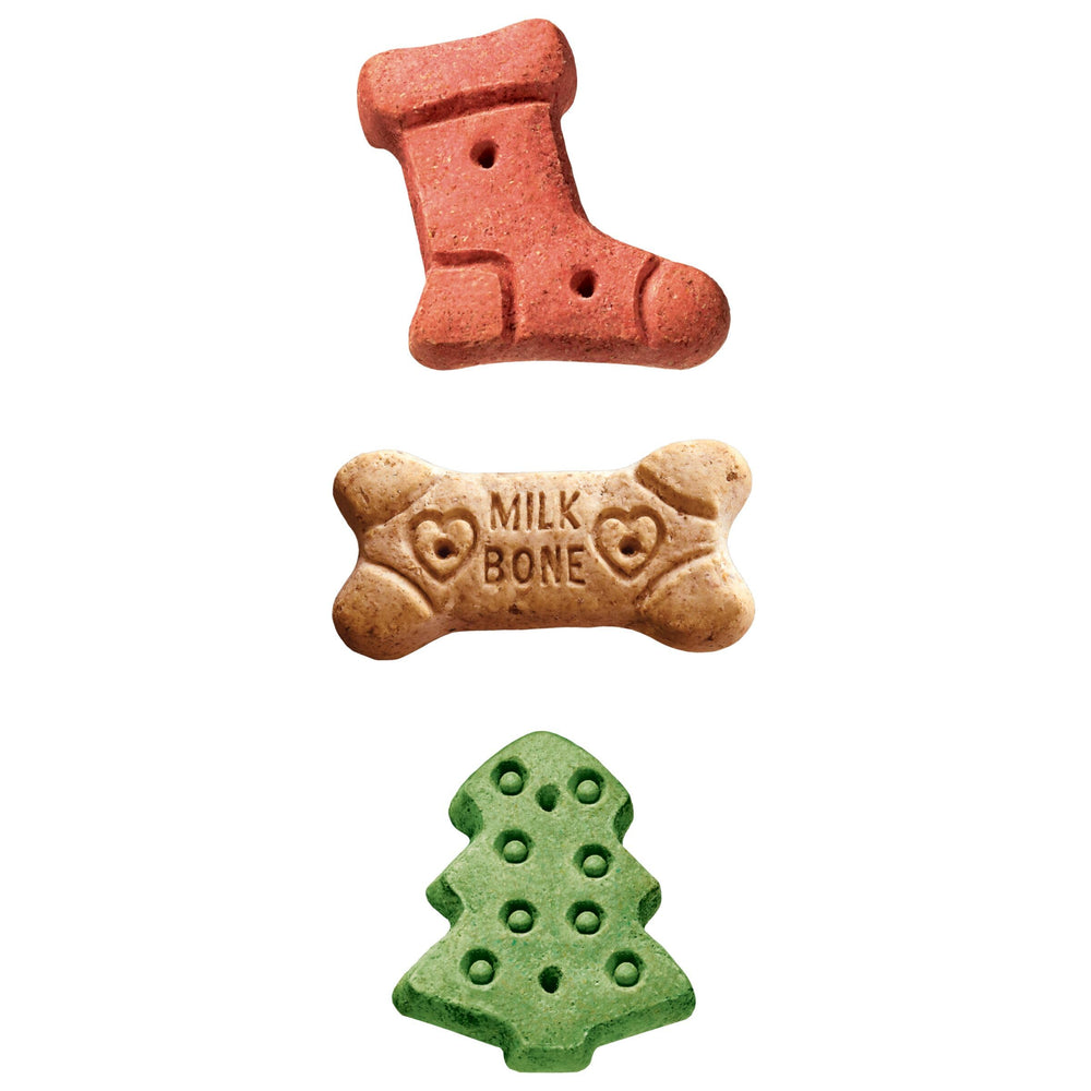 Milk-Bone friandises adaptées aux chiens de petite taille, faciles à partager.