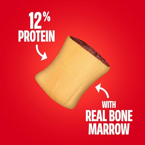 Environ 10 calories par bouchée Milk-Bone MaroSnacks pour l'entraînement léger.