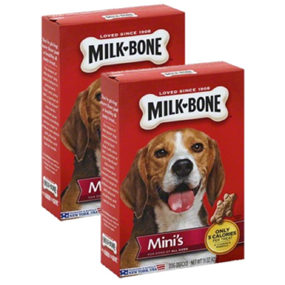 Milk-Bone Minis Original, autre boîte 425 g, goûter pratique et faible en calories pour chiens