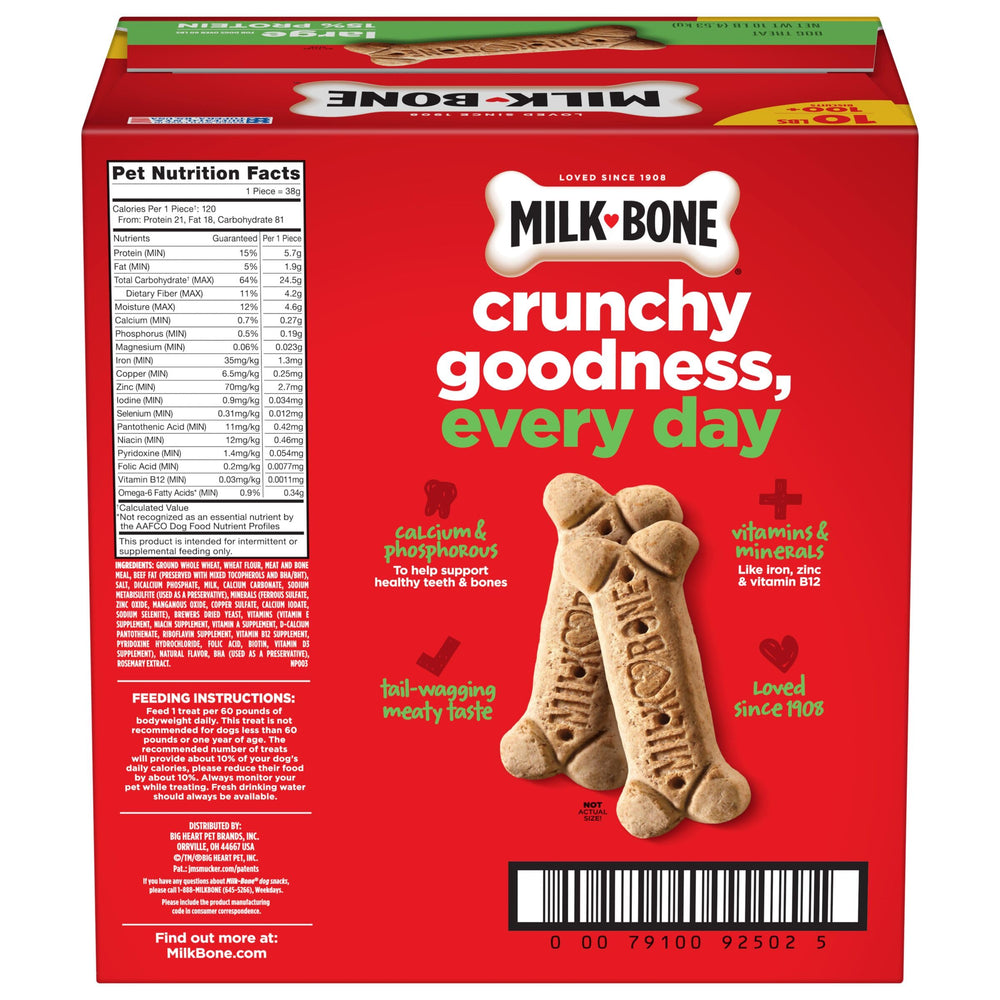 Milk-Bone Original – goût viande, plaisir sûr lors des collations.