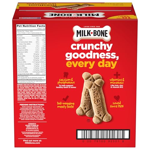 Hygiène dentaire et mastication avec Milk-Bone Original.
