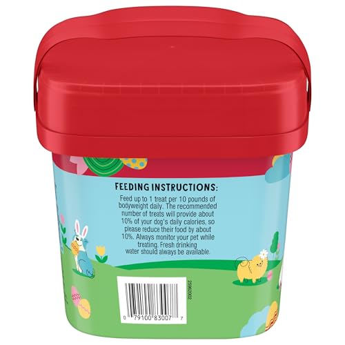 Milk-Bone Peeps lapin : biscuit festif en forme de lapin pour des moments de jeu.