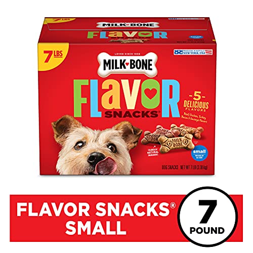 Milk-Bone variété de saveurs (boeuf, poulet, dinde, bacon, saucisse) pour chien