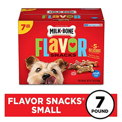 Milk-Bone variété de saveurs (boeuf, poulet, dinde, bacon, saucisse) pour chien