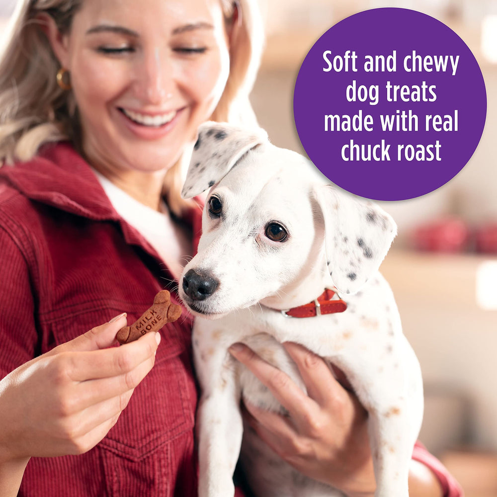 Composition riche en protéines et minéraux dans Milk-Bone Soft & Chewy.