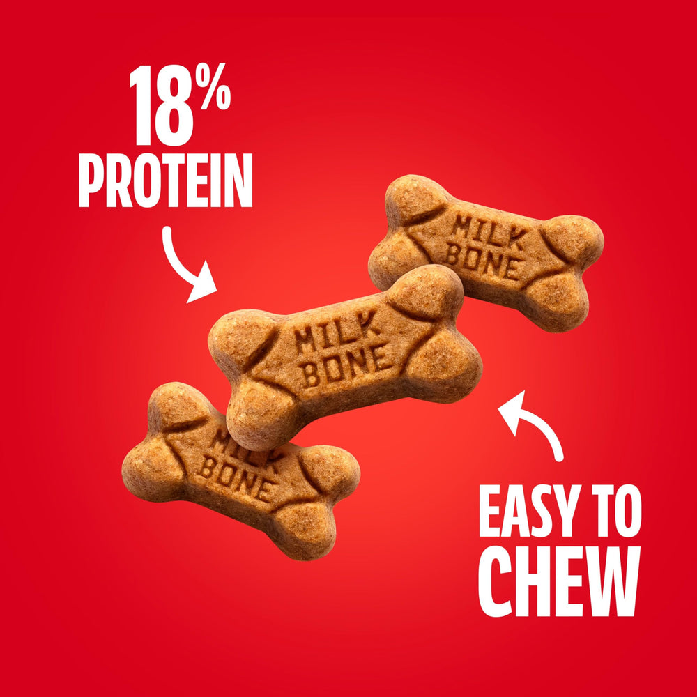 Vitamines et minéraux inclus, Milk-Bone Soft & Chewy Mini’s pour l’équilibre.