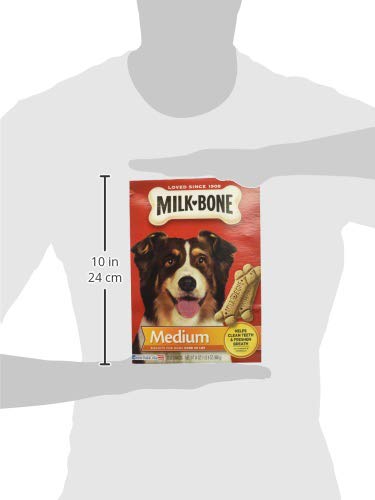 Milk-Bone: taille moyenne adaptée aux chiens 20-50 lb.
