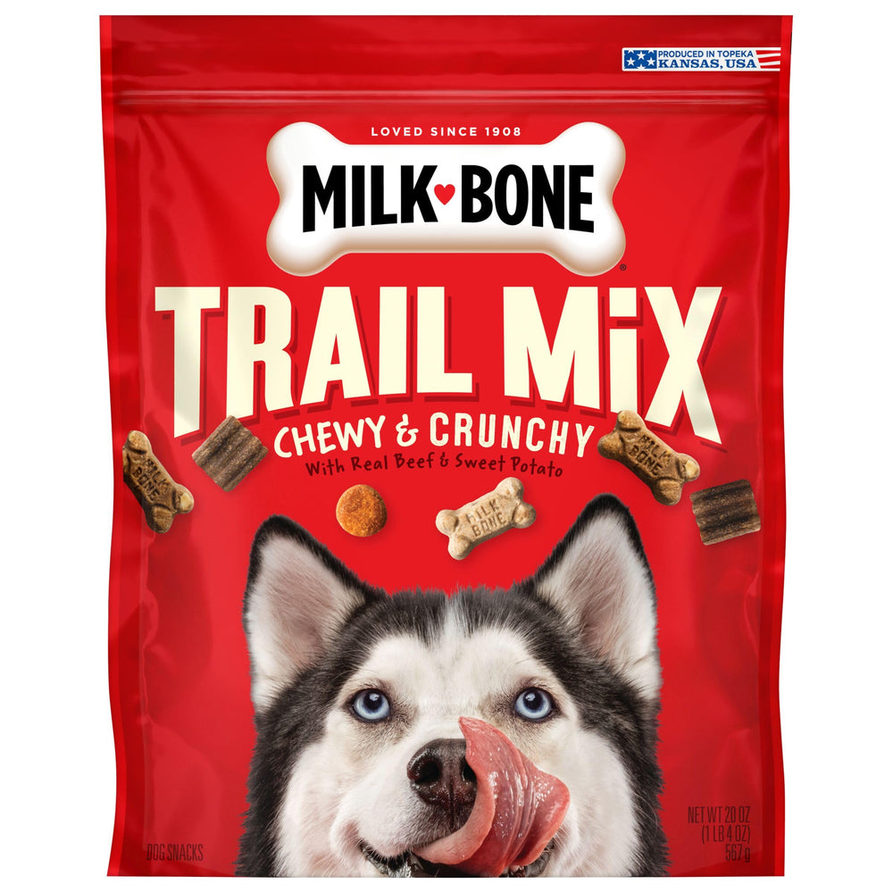 Milk-Bone Trail Mix – chiens de toutes tailles, s’adapte aux habitudes de récompense.