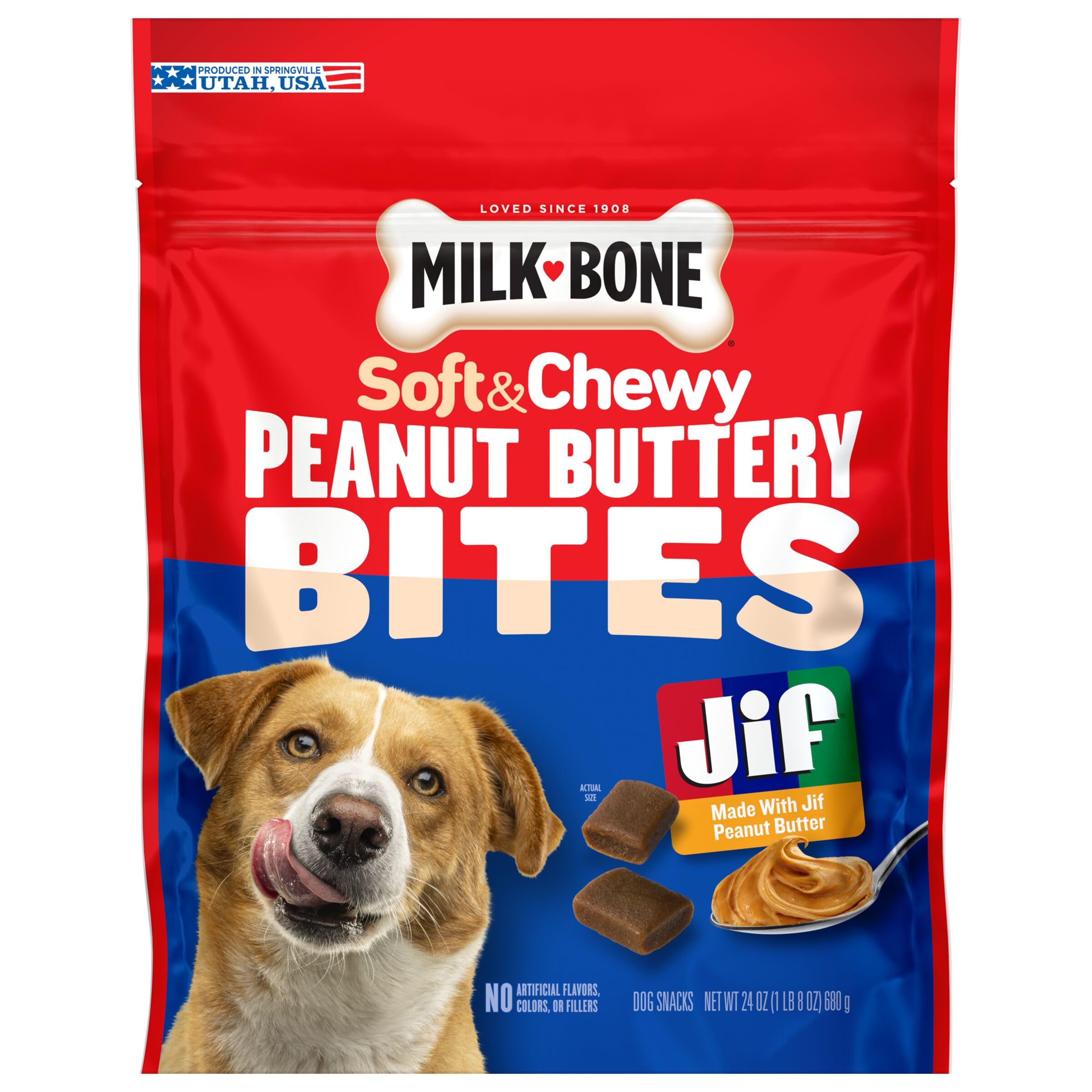 Milk-Bouchees-faciles-a-macher : douceur accessible pour chiens.