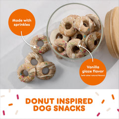 Milk-Bone Dunkin vanille glace biscuits – parfait pour les séances de jeu à la maison.