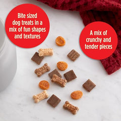 Milk-Bone Trail Mix-tendres-pieces, bouchées moelleuses qui encouragent les récompenses en douceur.