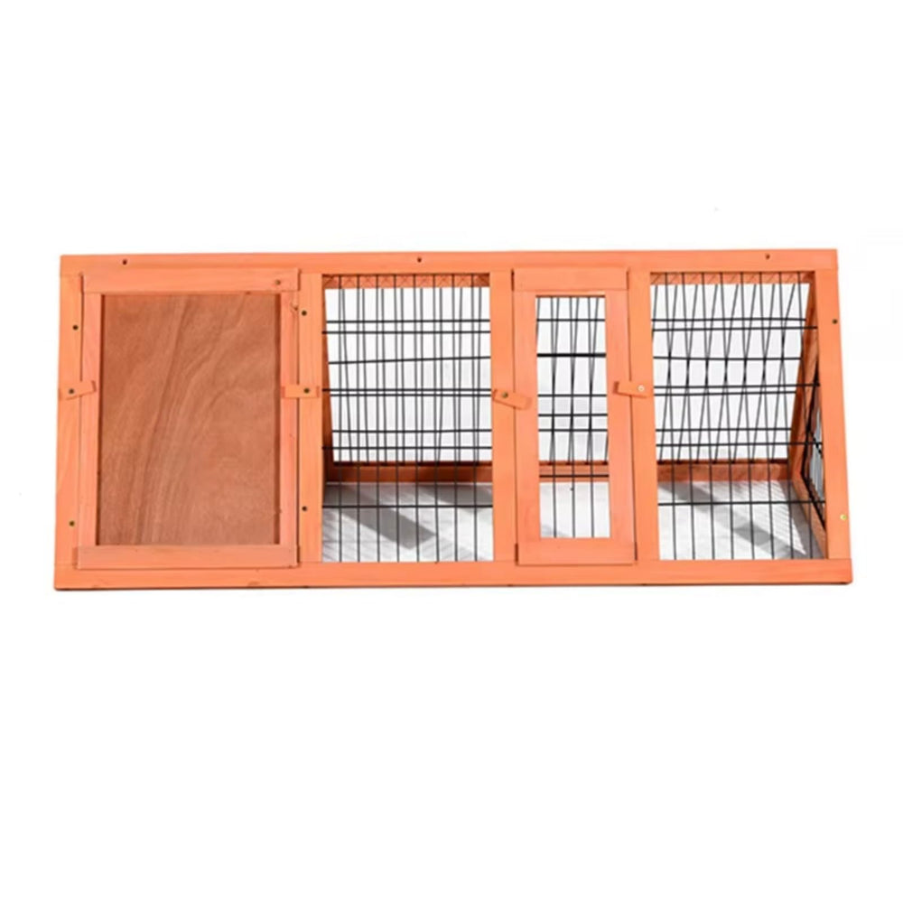 Structure MilleLoom en bois pin durable avec maillage métallique pour sécurité.