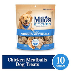 Boulettes de poulet Milo's Kitchen – forme traditionnelle, texture attrayante.