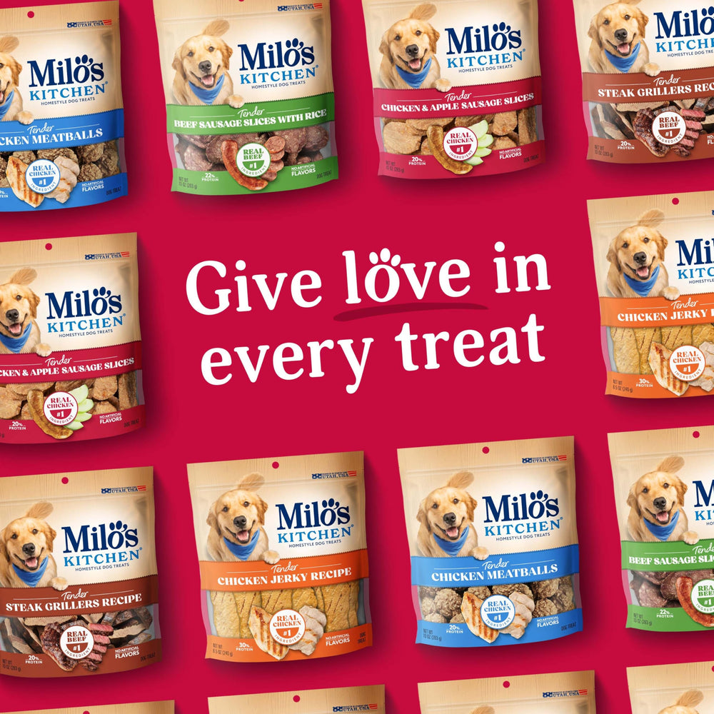 Milo’s Kitchen sans additifs et colorants.