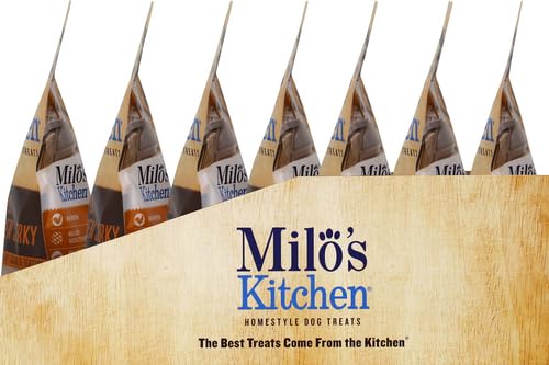 Arôme poulet appétissant: Milo's Kitchen Simply Chicken Jerky.