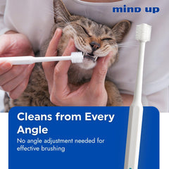 MIND UP brosse chat avec brins tout autour de la tête