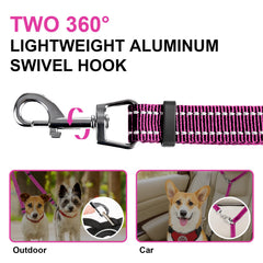 MingXpets attache-metal durable: matiere robuste pour une longe fiable.