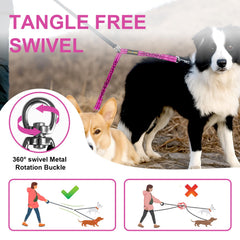 MingXpets corde-extensible absorbant les chocs pour le confort lors des sprints.