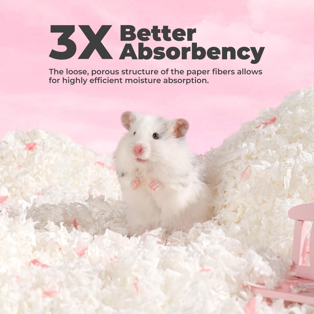 mini&moe litiere absorption-exceptionnelle, capte l'humidité pour un substrat sec.
