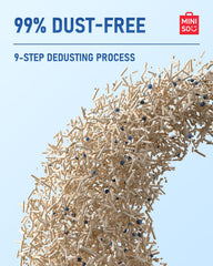 MINISO litière pour chat tofu-bentonite-cassava faible poussière pour un intérieur propre