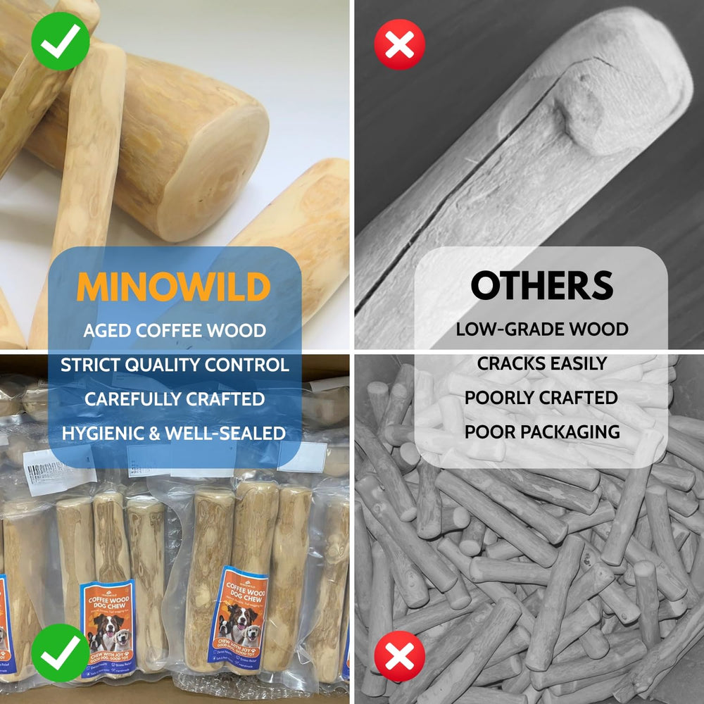 MINOWILD ensemble 3-pack, pratique pour plusieurs chiens et rotation