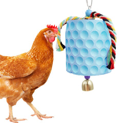MinrzPet pierre-calcaire bec cloche: favorise le limage du bec et stimule les oiseaux.