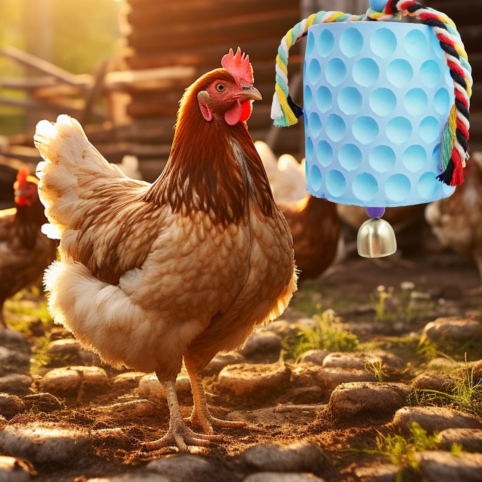 MinrzPet polyvalence volailles: convient poules, canards, oies et dindes.