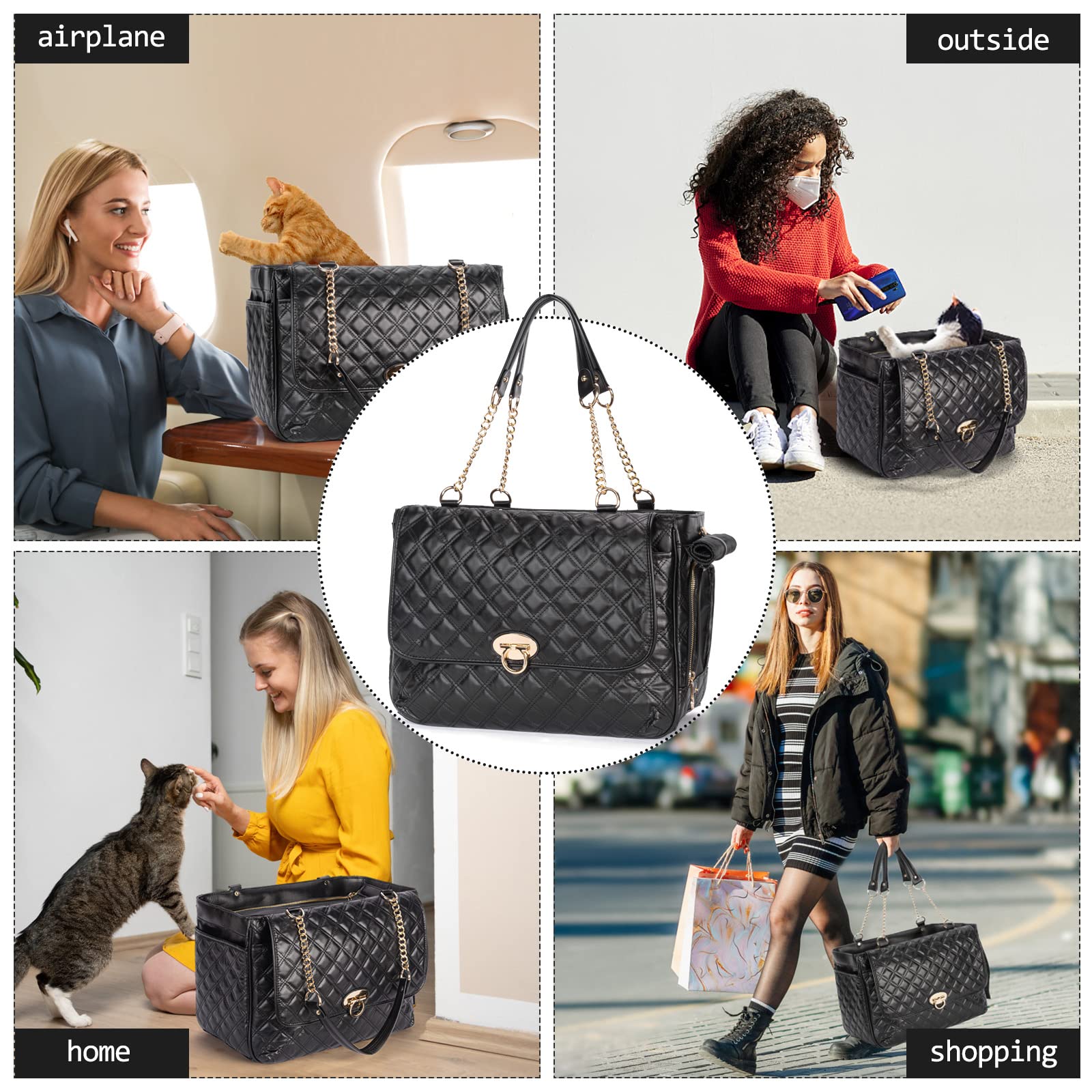 Minsong porte-animaux-design-voyage-confort, idéal pour voyager en avion et en voiture.