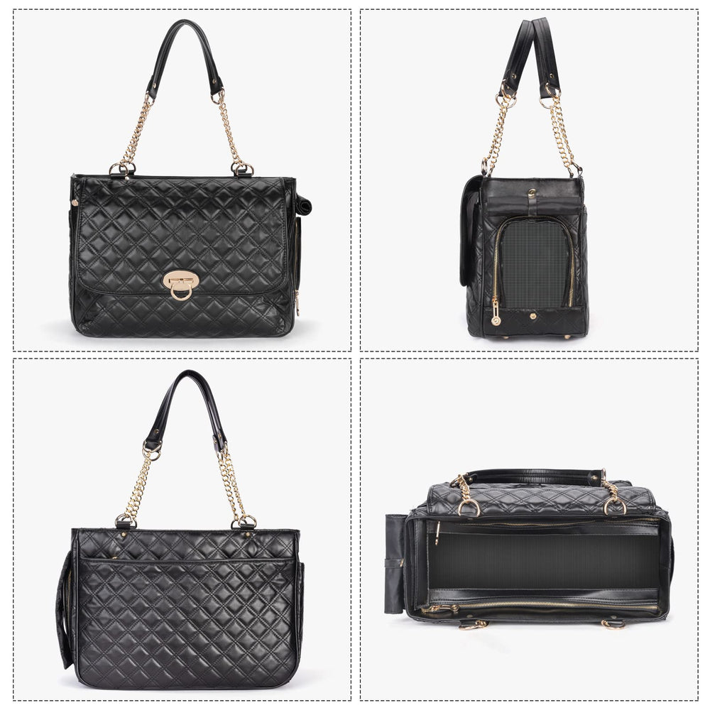 Minsong porte-animaux-interieur-rembourre, confort douillet pour le trajet.