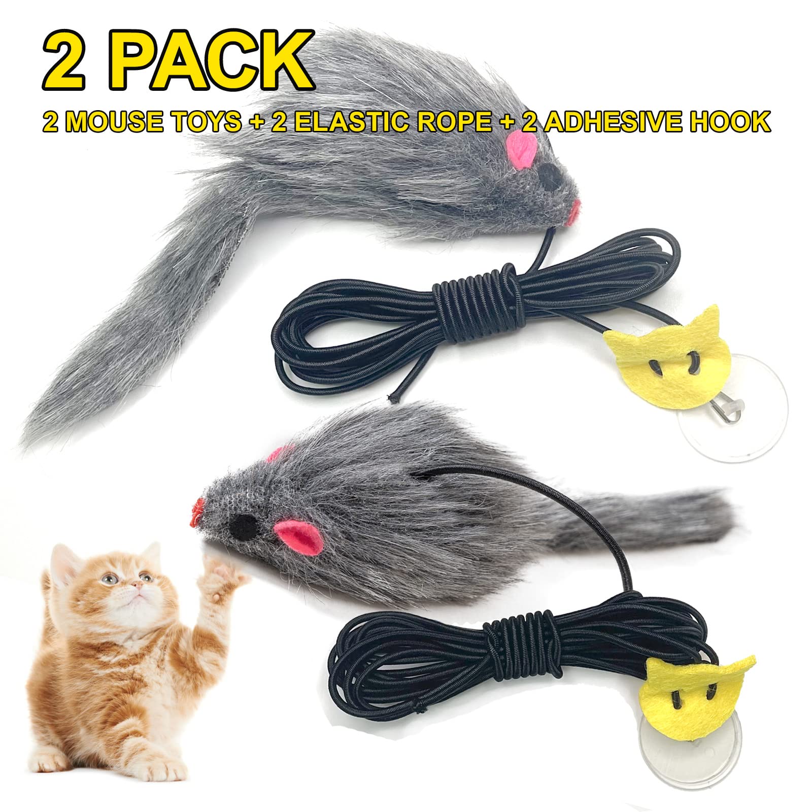 MintCat corde elastique longue et extensible pour sessions dynamiques.