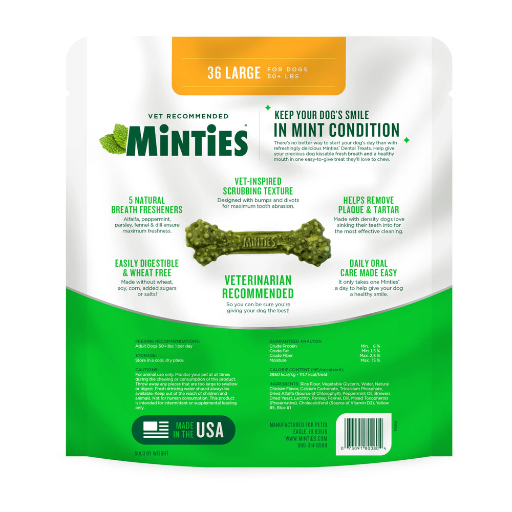 Minties, utilisables au quotidien ou après le dîner pour haleine fraîche.