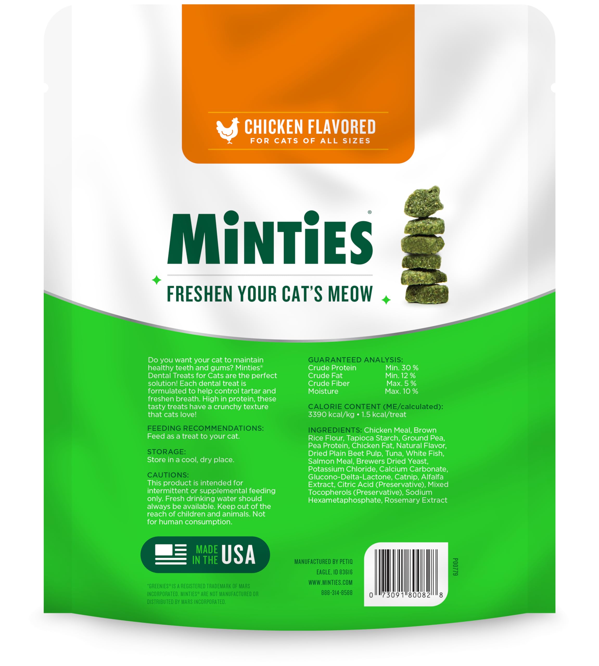 Fabrication Minties aux Etats-Unis, traçabilité et qualité assurées.