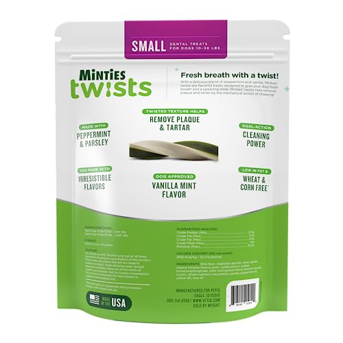 Emballage Minties Twists 16 unités pour usage pratique quotidien.