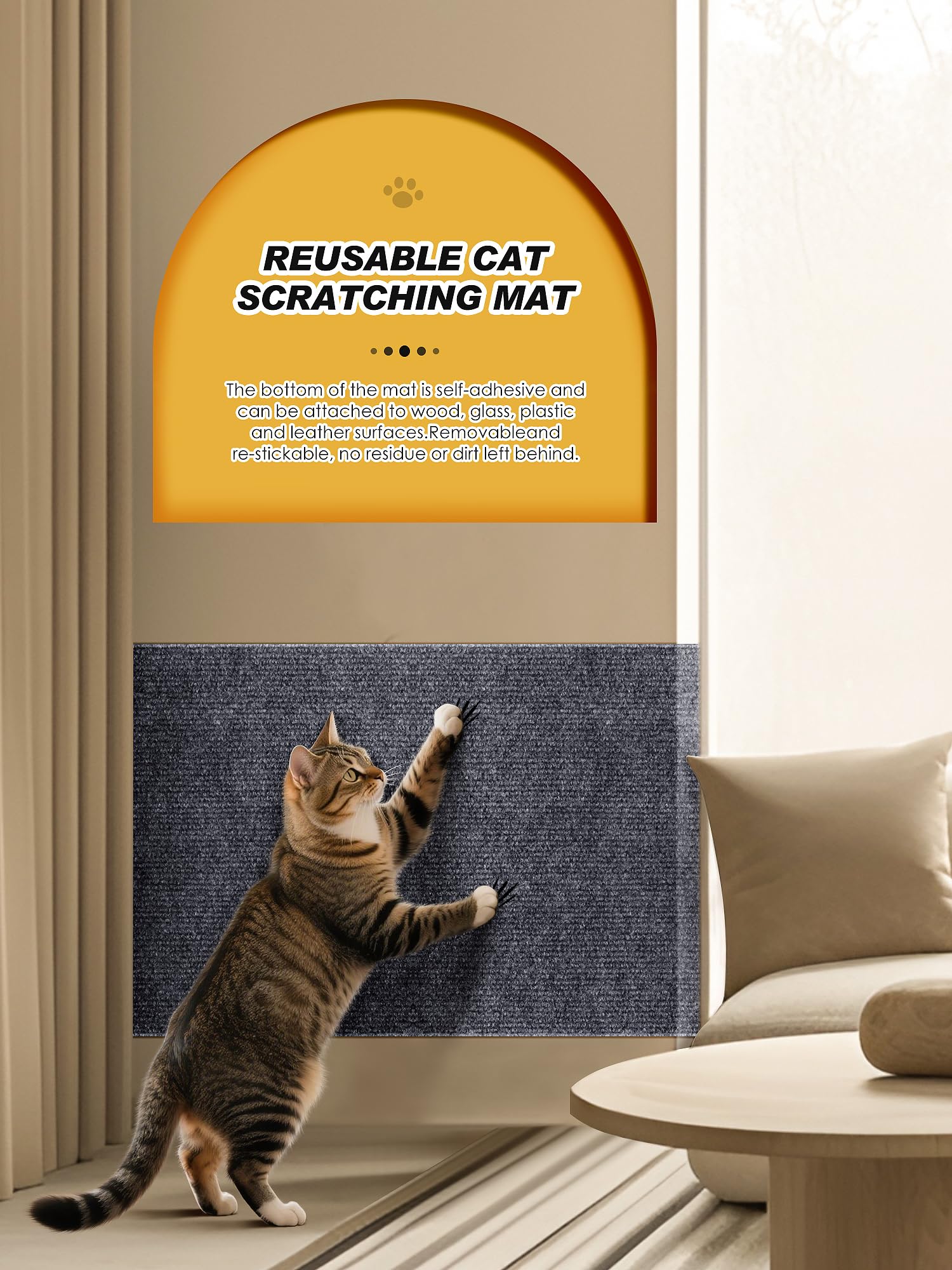 Minyii remplacement de poste de griffage par pad durable