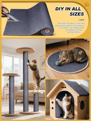 Minyii TLNNK tapis découpe sur mesure s’adapte aux coins.