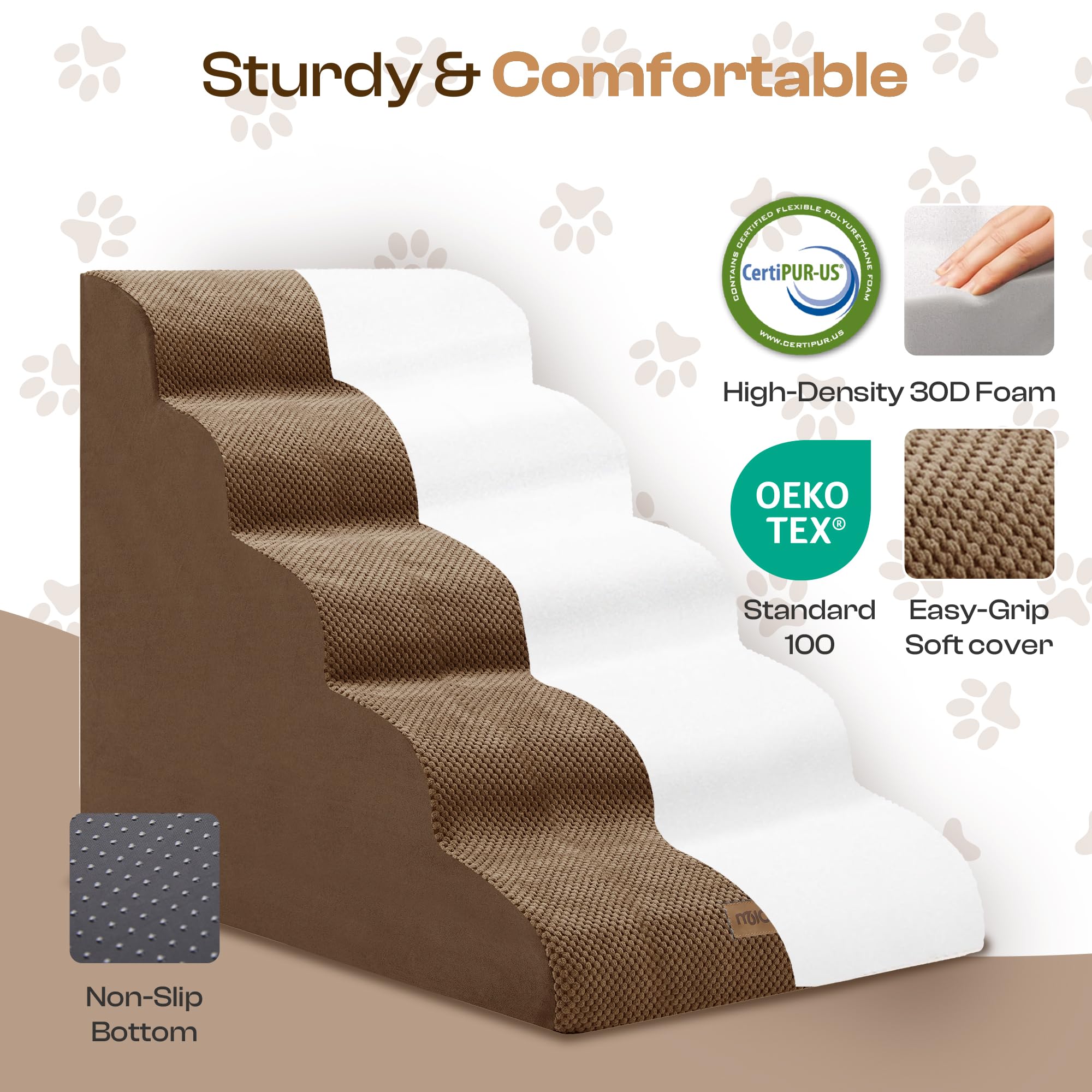 Design convivial Miorun: rampe etapes pour animaux.