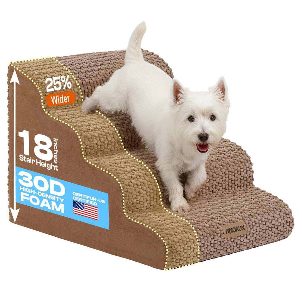 Miorun escalier chien 4 marches stable sur le sol