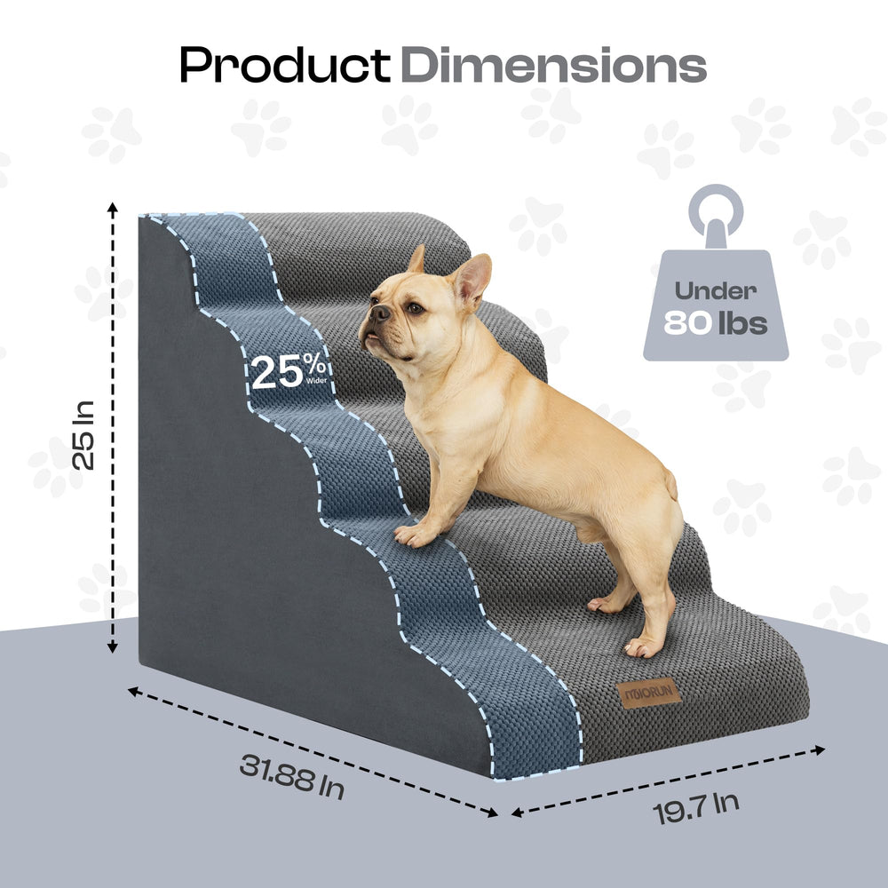 Poignée arrière de l’escalier Miorun pour chien, déplacement simple.