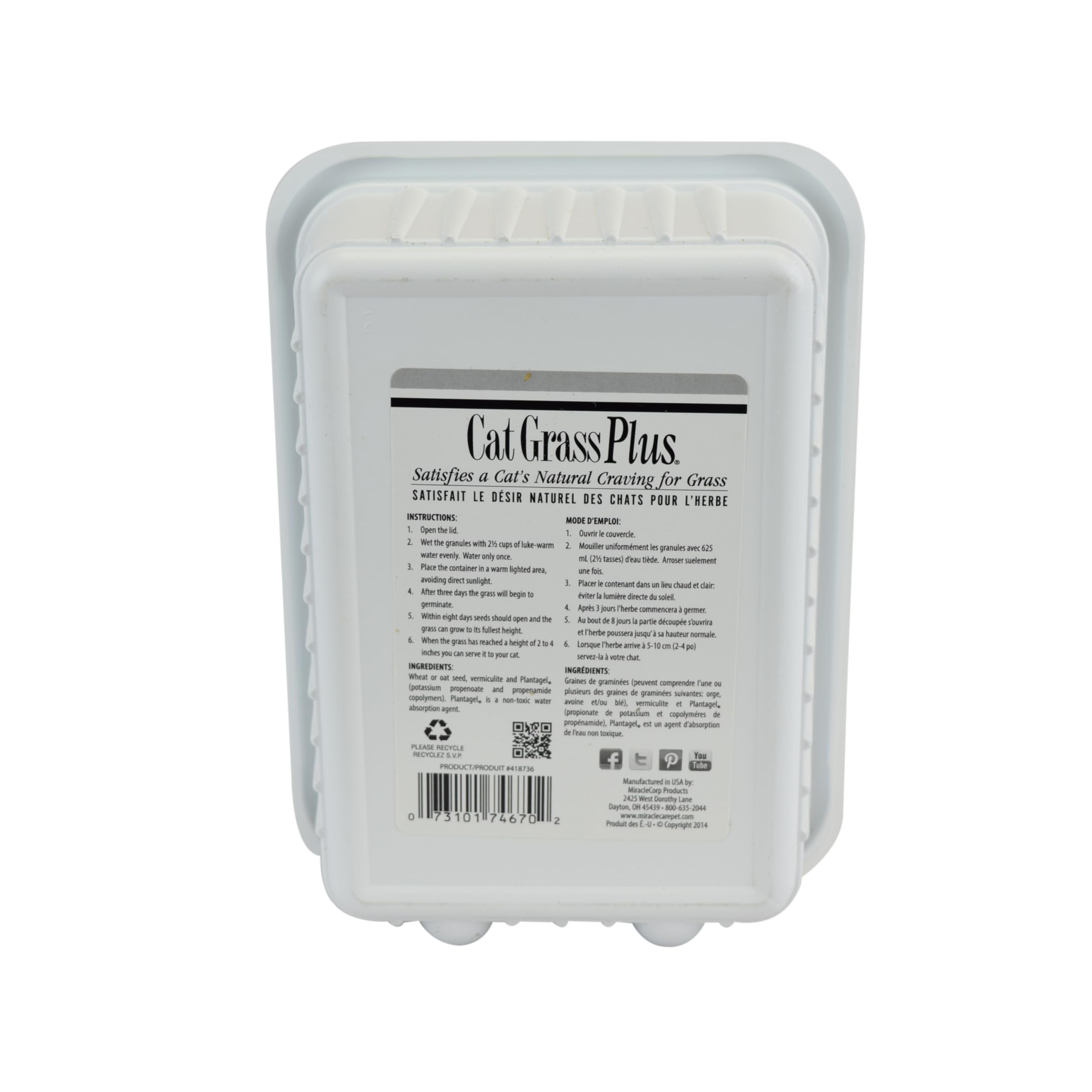 Miracle Care Digestion Fibres Chat: fibre pour digestion et transit.