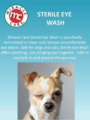 Miracle Care Rinçage Oculaire, facile à appliquer au quotidien pour chiens et chats