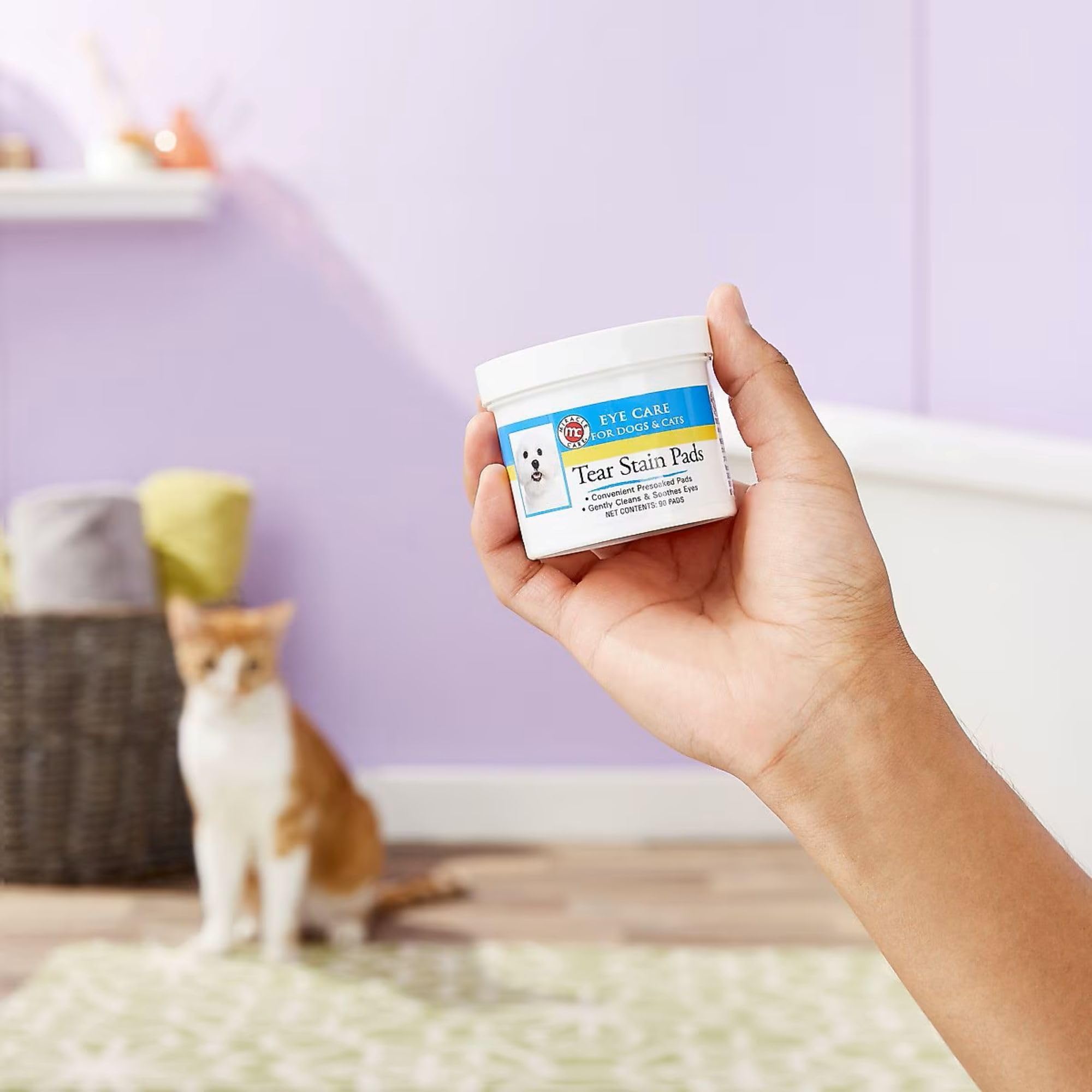 Miracle Care nettoyage yeux doux et sans brûlure autour des orbites.