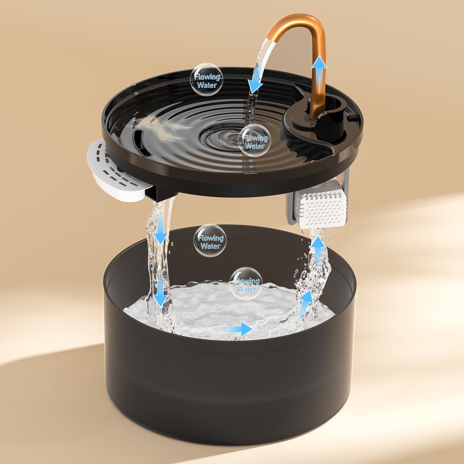 Emballage MISFANS S003/S005 – kit éco et durable pour remplacement régulier.