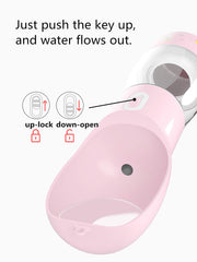 Misthis bouteille eau chien portable: étanche et fermeture anti-fuite pour les sorties sans souci.