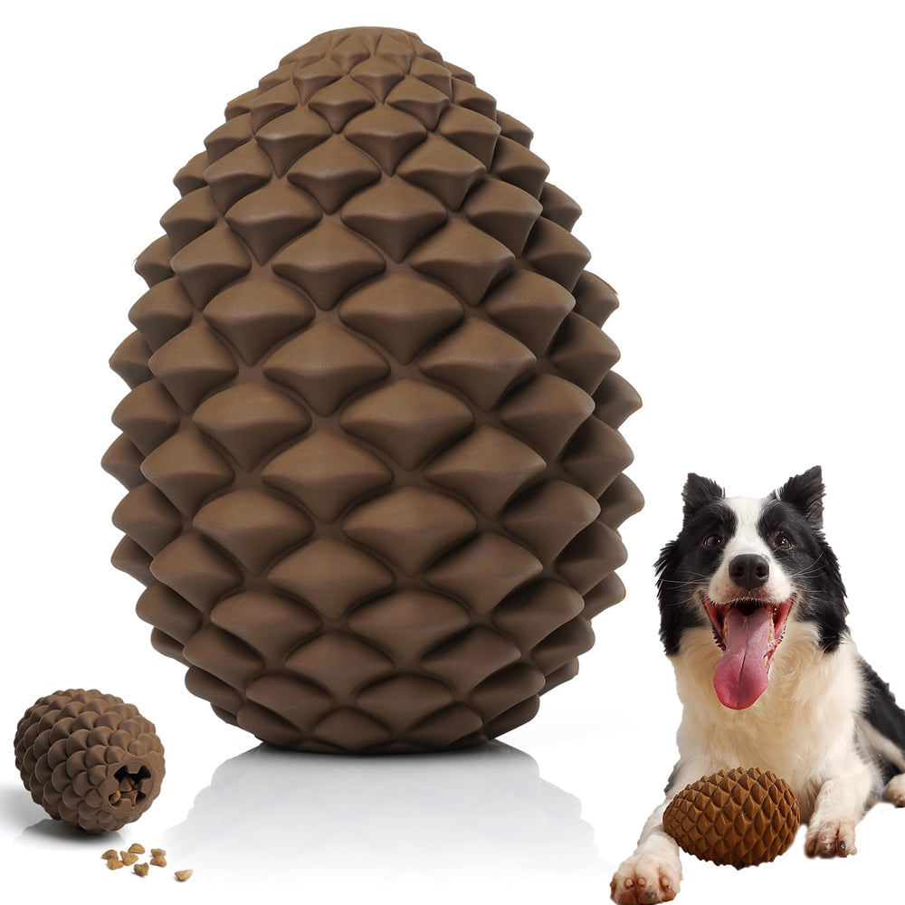 MITOCAPY cone-de-pin: jouet interactif stimulant la curiosité du chien