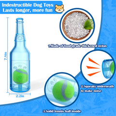 Jouet Mity rain: jouet avec sifflet pour stimulation sonore chez le chien.