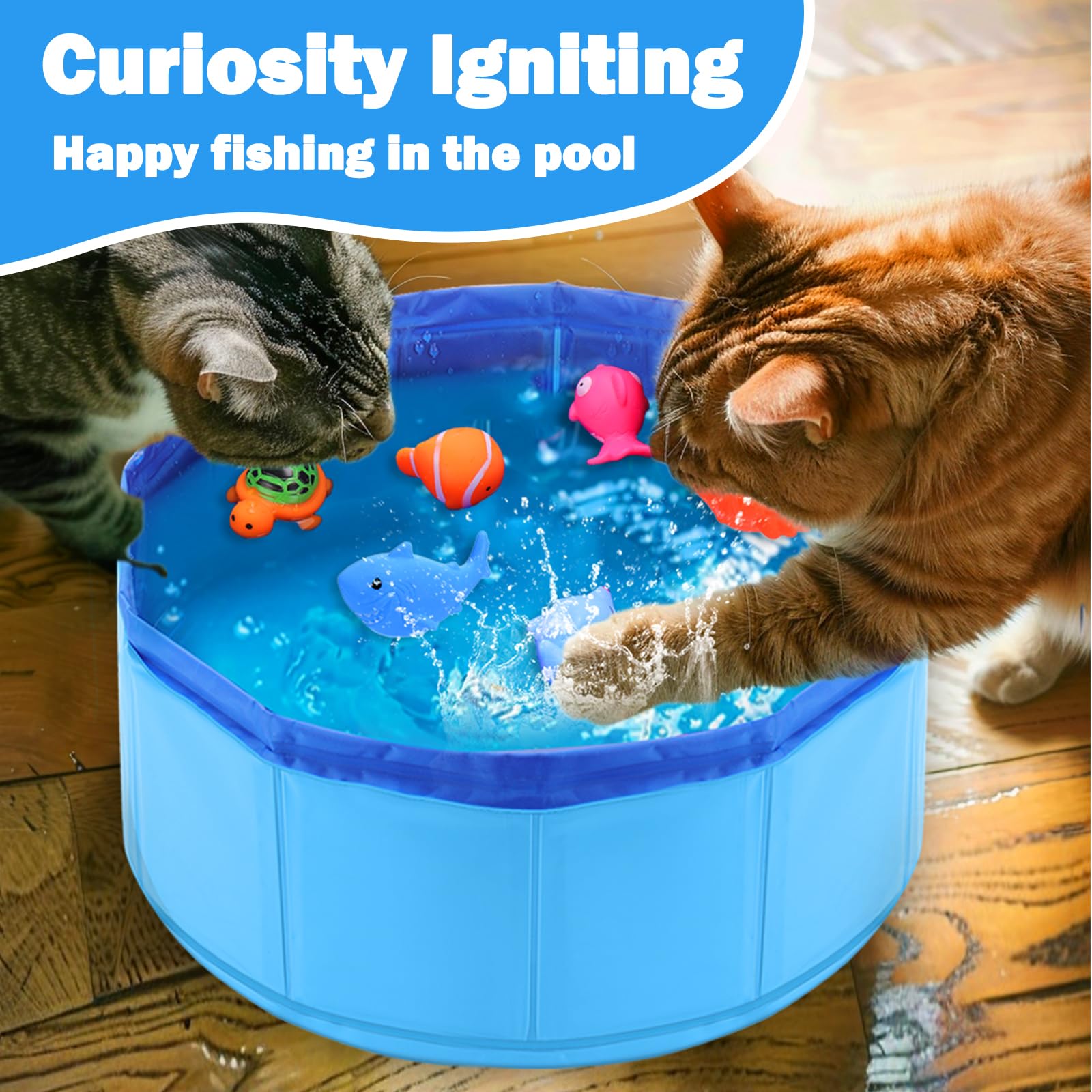 Mity rain Poisson interactif nageant, divertissement et coordination motrice.