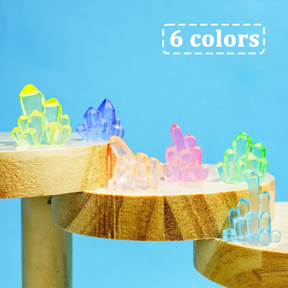 MIUPOO Glow Crystal – pierres lumineuses d extérieur pour allées et pelouses.