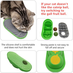 Brosse visage chat douce pour grooming sans égratignures.